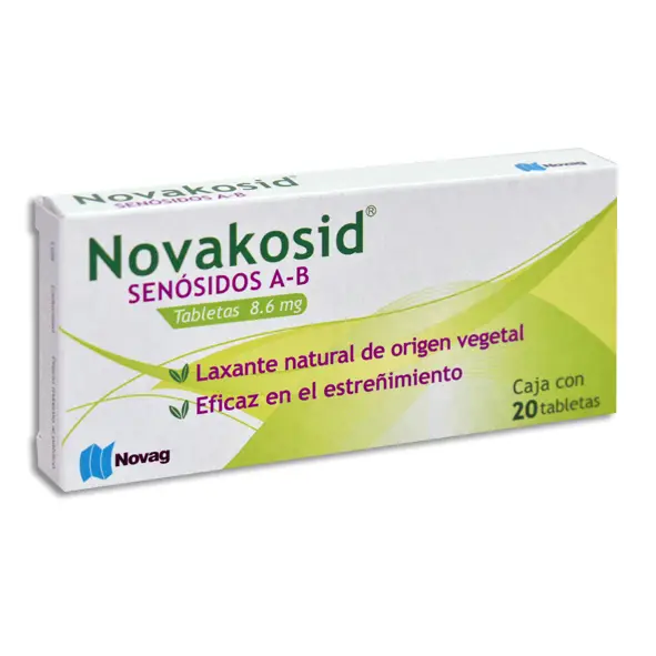 Novakosid Ab 8.6mg Tab C/20